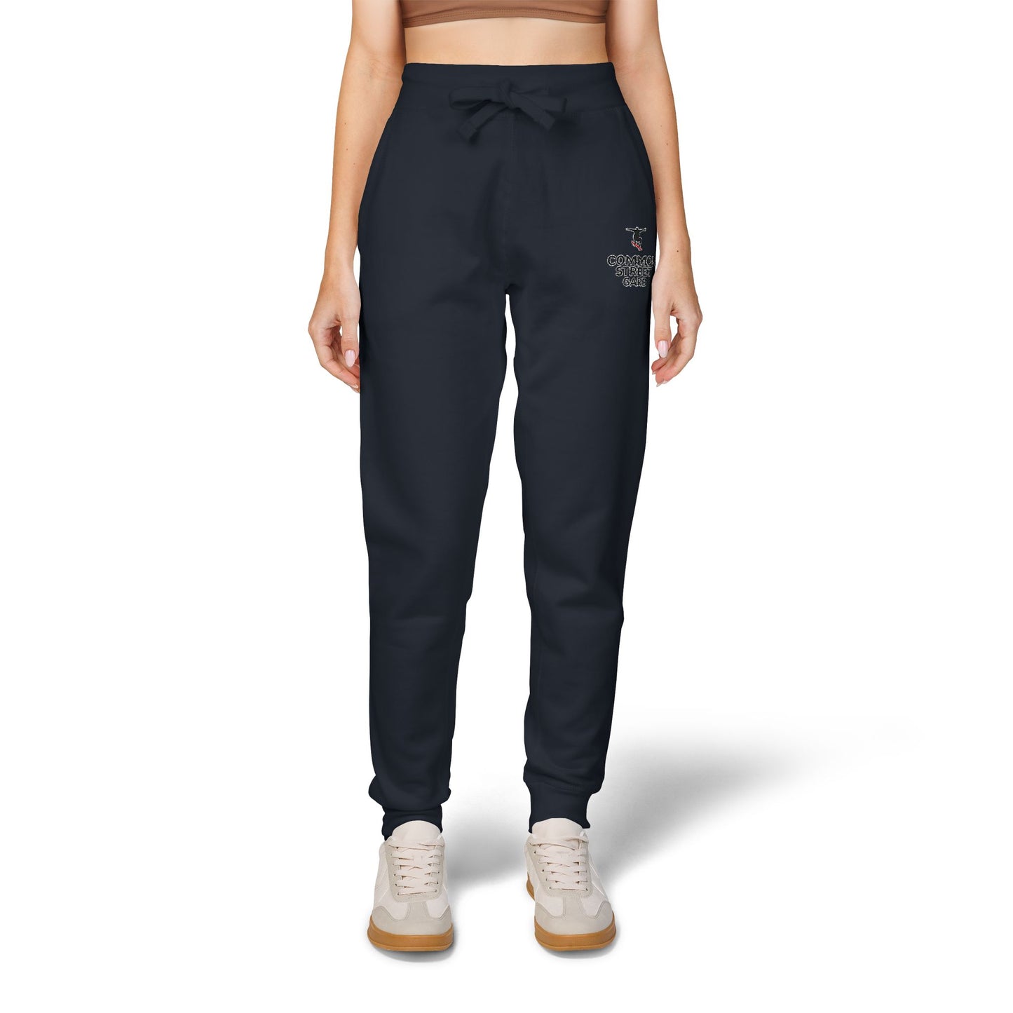 Common Street Garb Premium Embroidered Fleece Sweatpants
