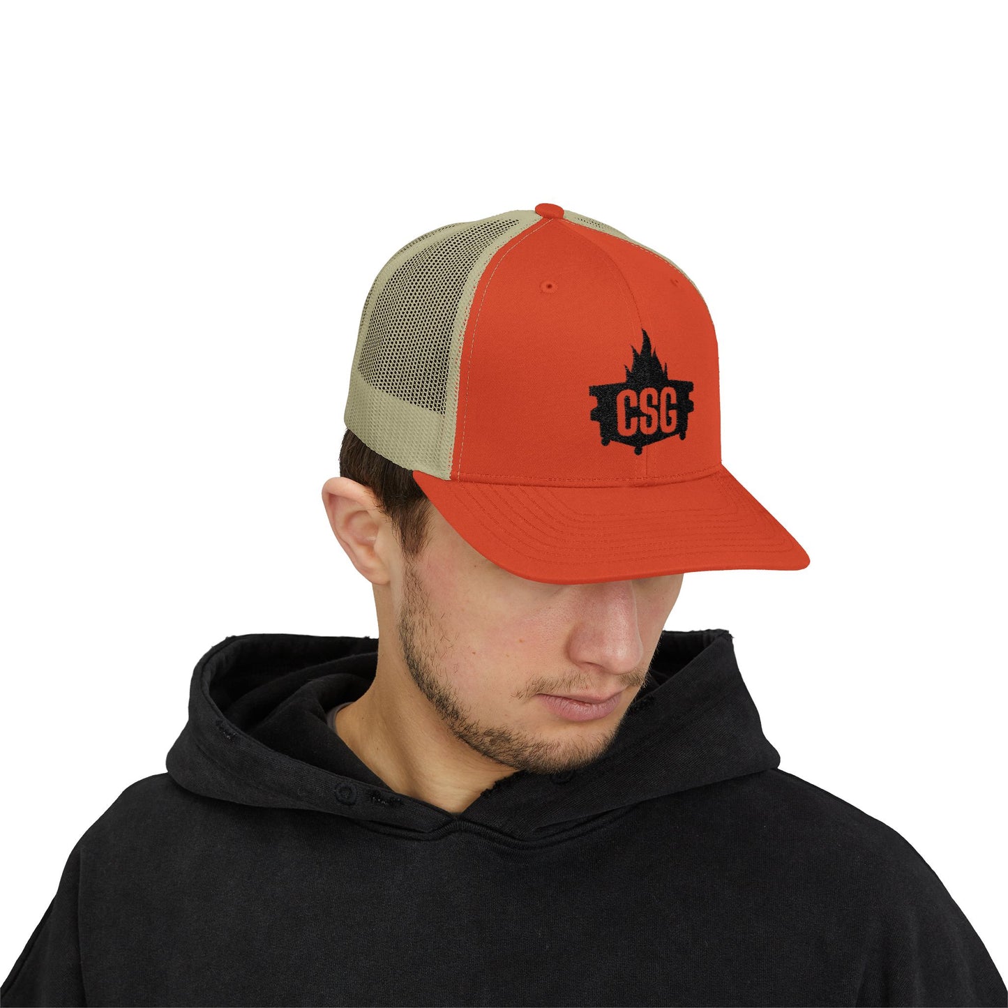 Dumpster Fire Embroidered Trucker