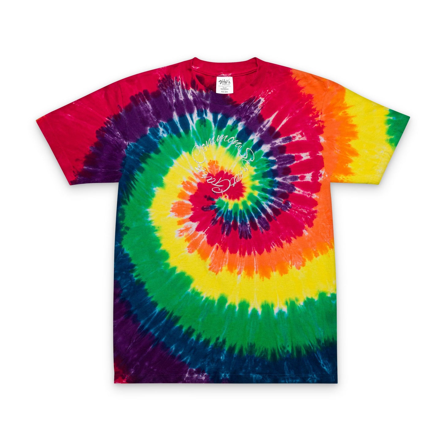 Common Street Garb Premium Embroidered Tie-Dye Tee