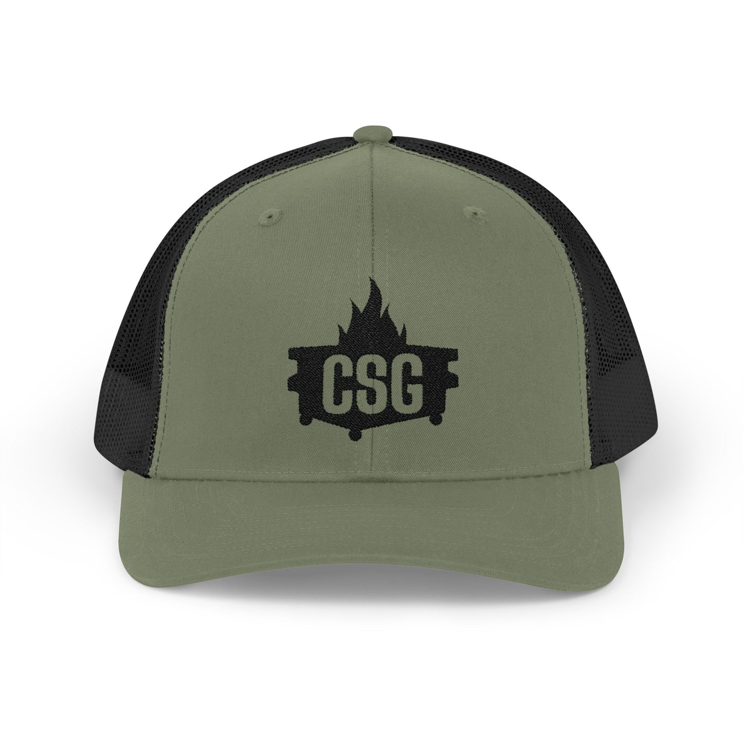 Dumpster Fire Embroidered Trucker