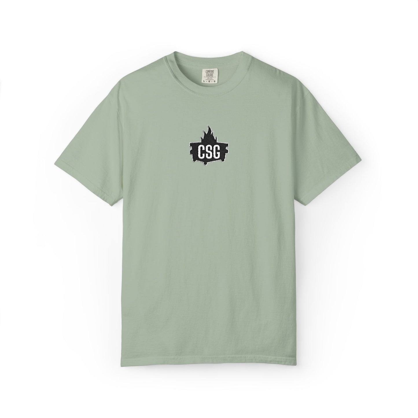 Dumpster Fire Embroidered Tee