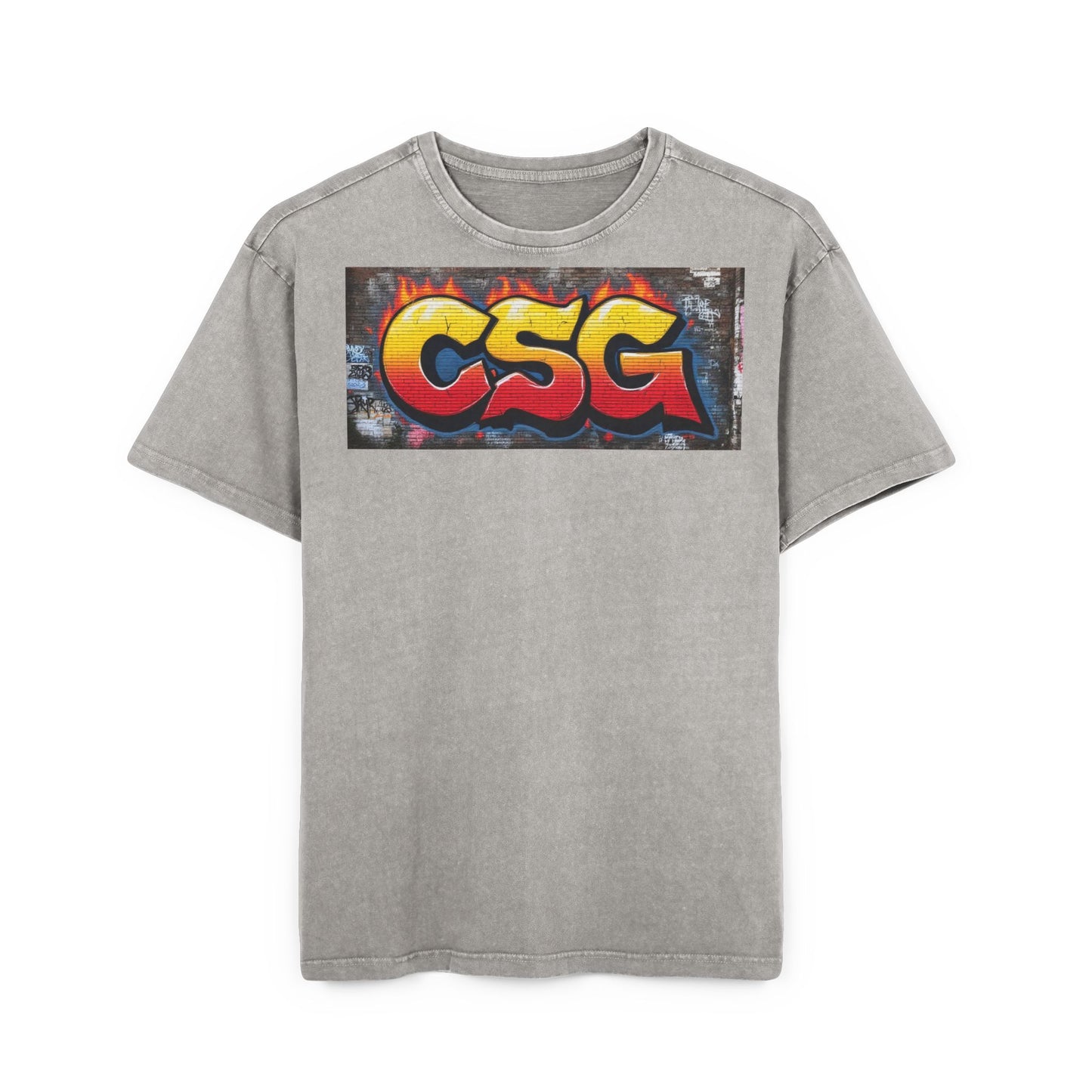 Graffiti Premium Acid-Washed Tee