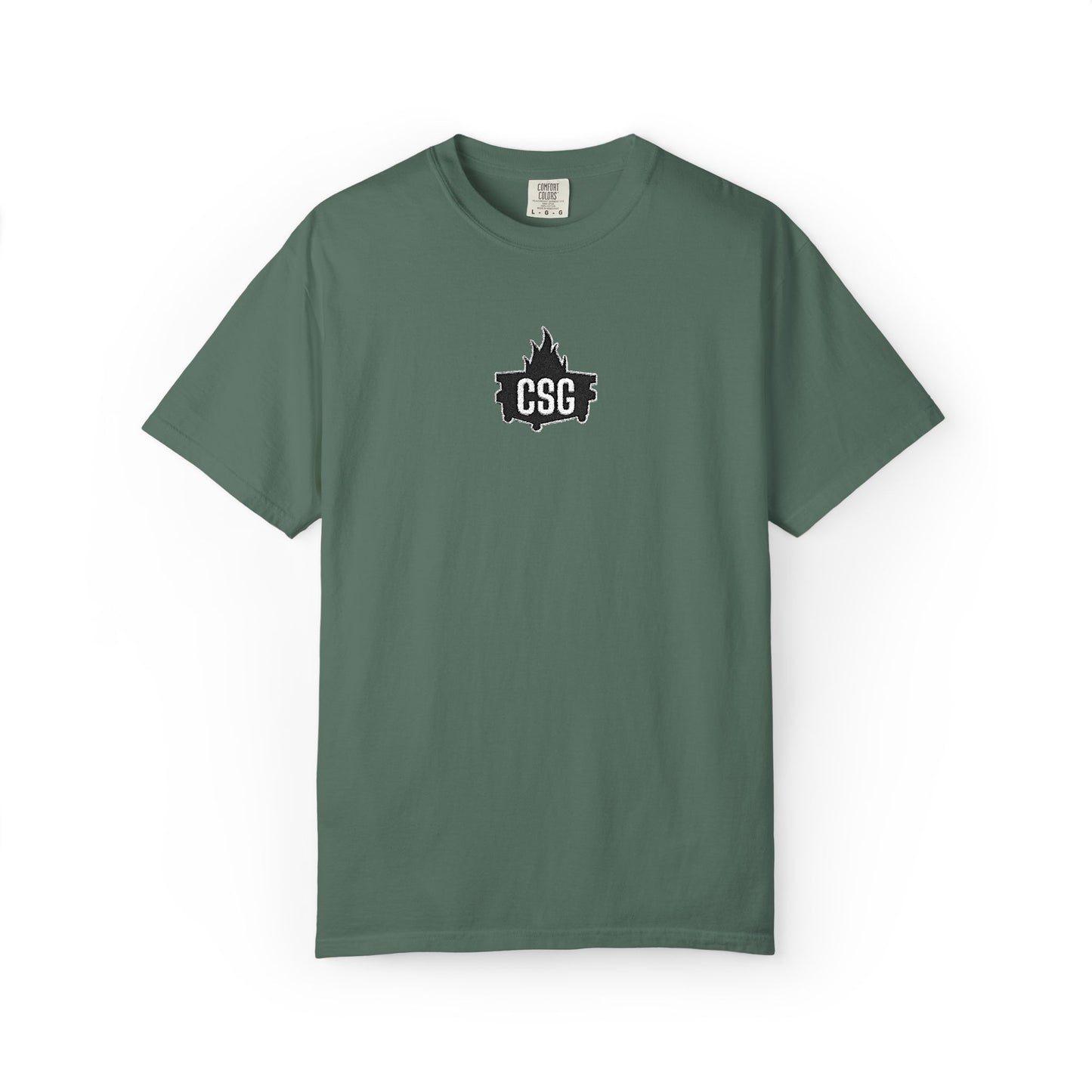 Dumpster Fire Embroidered Tee