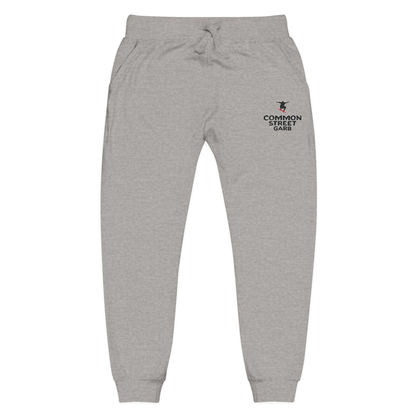 Common Street Garb Premium Embroidered Fleece Sweatpants
