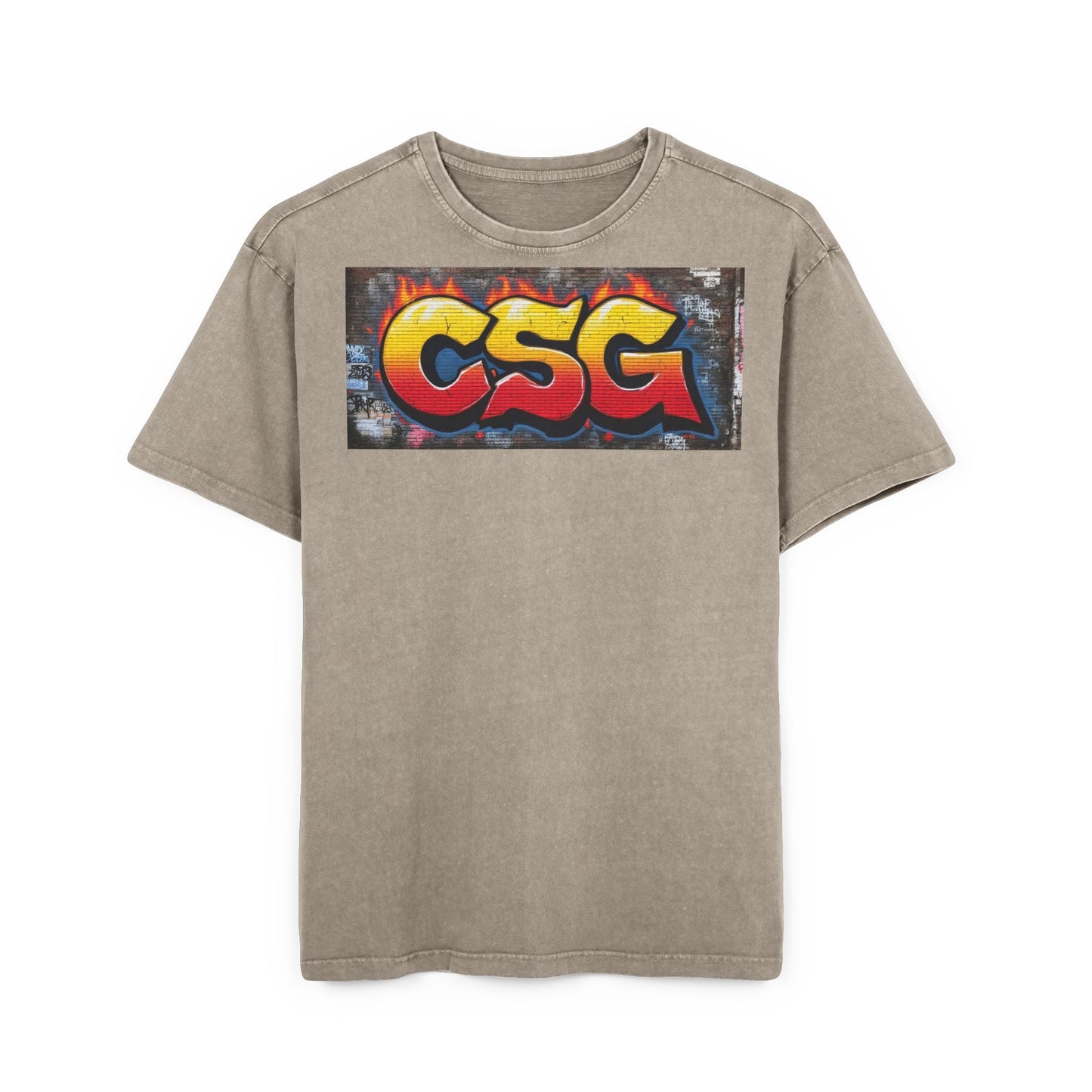 Graffiti Premium Acid-Washed Tee