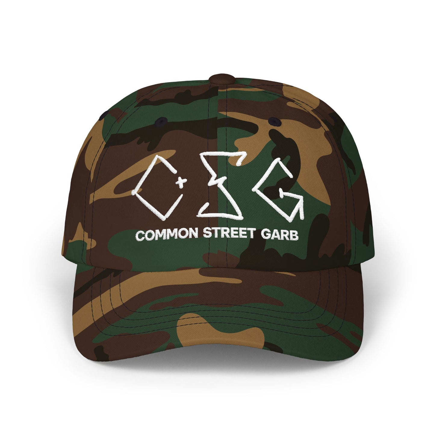 Tag Embroidered Dad Cap