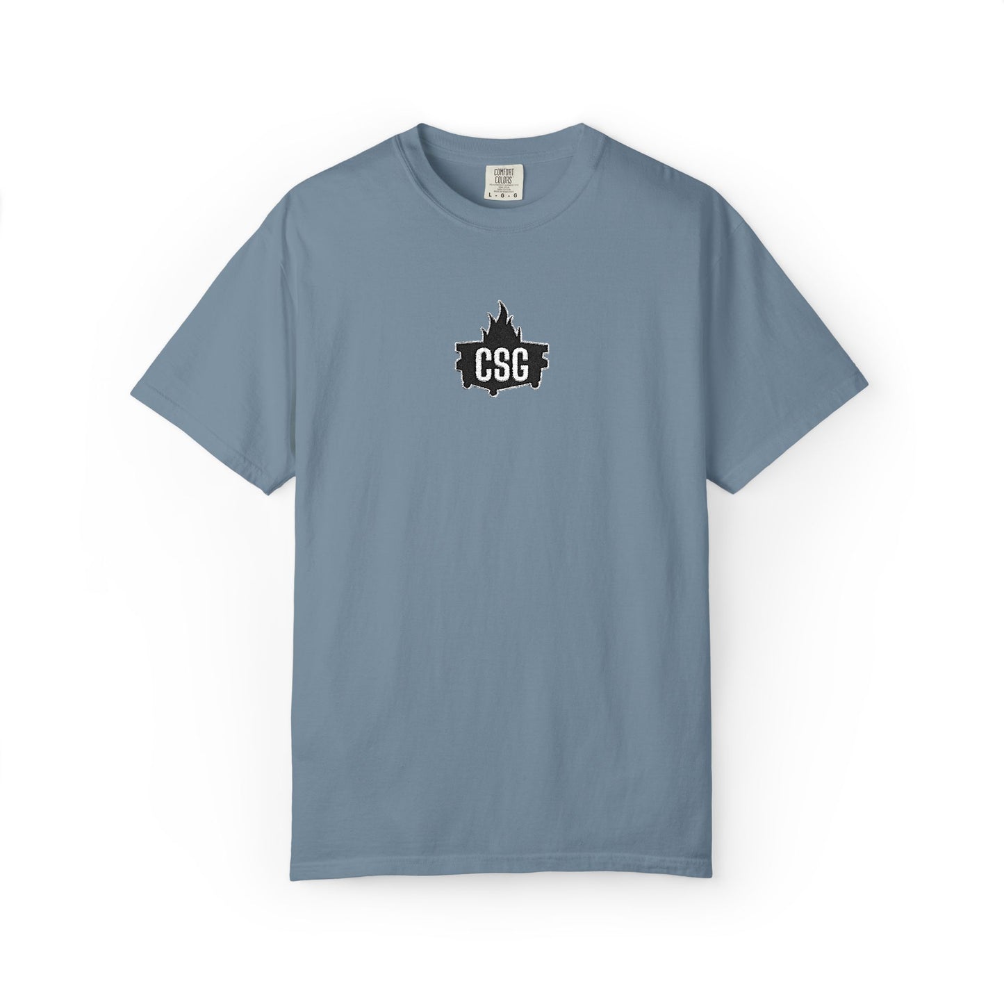 Dumpster Fire Embroidered Tee