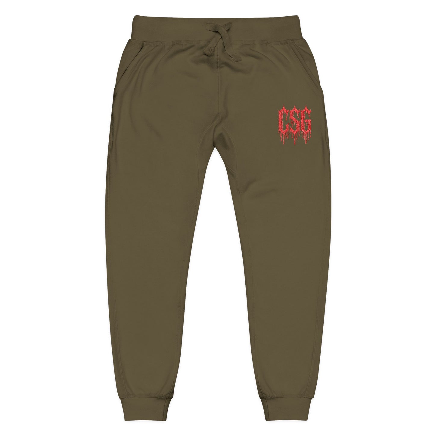 Drip Premium Embroidered Fleece Sweatpants