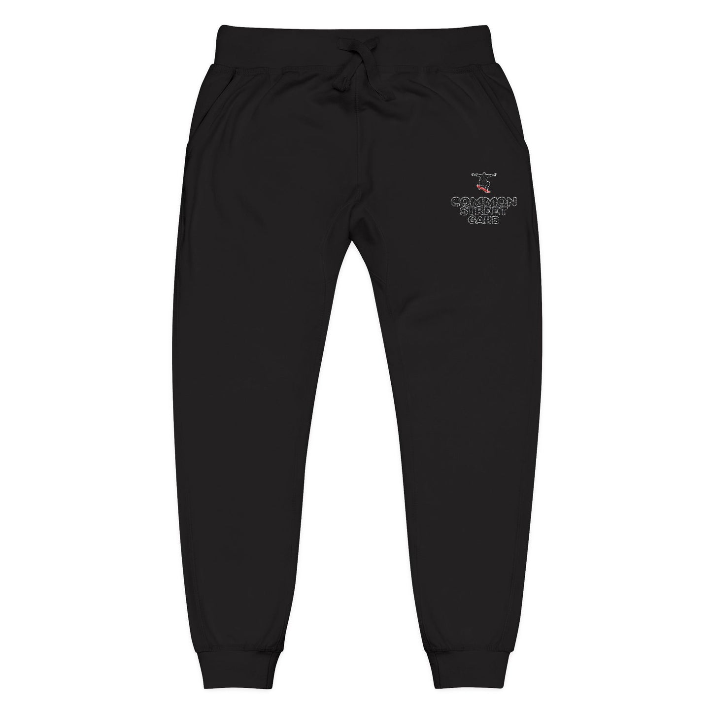 Common Street Garb Premium Embroidered Fleece Sweatpants