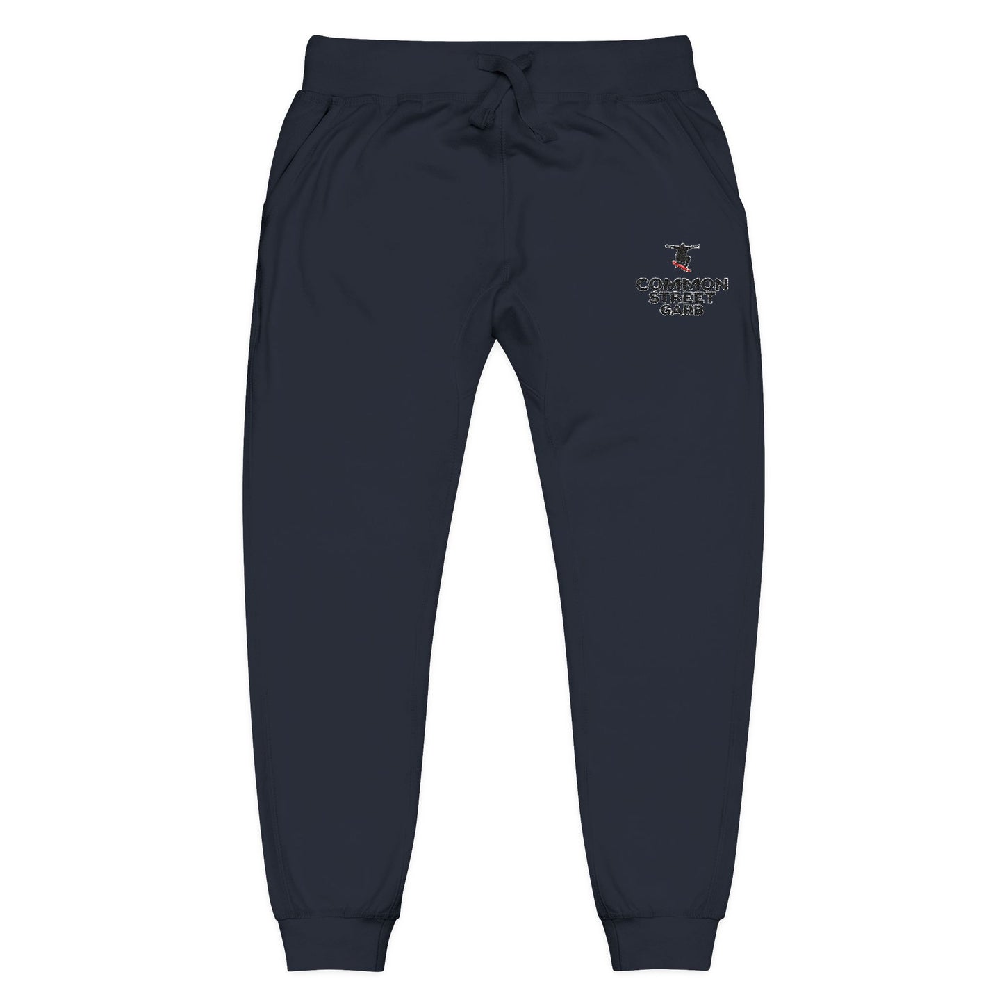 Common Street Garb Premium Embroidered Fleece Sweatpants