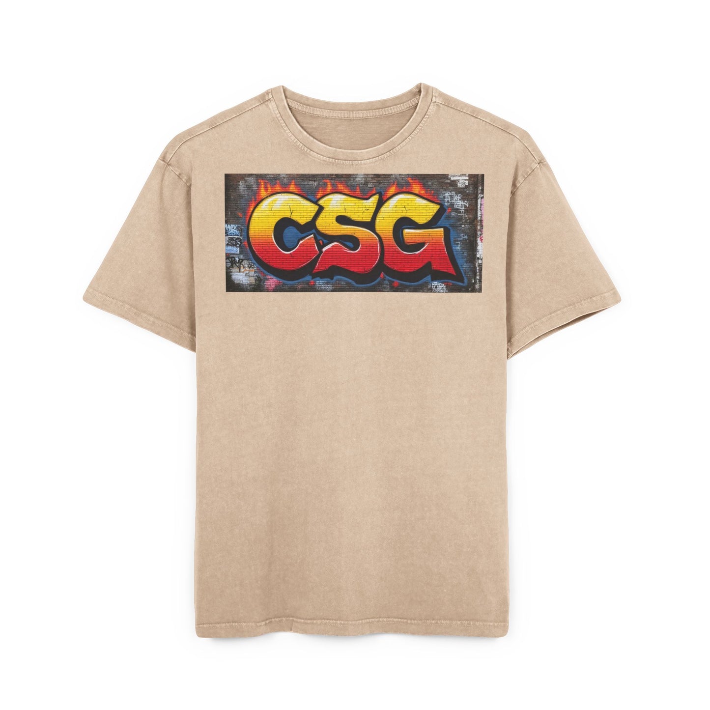 Graffiti Premium Acid-Washed Tee