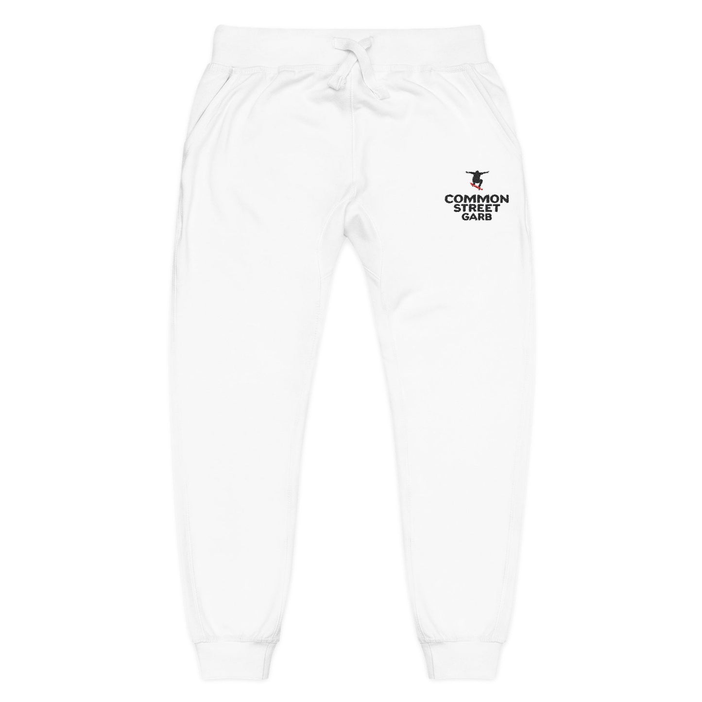 Common Street Garb Premium Embroidered Fleece Sweatpants