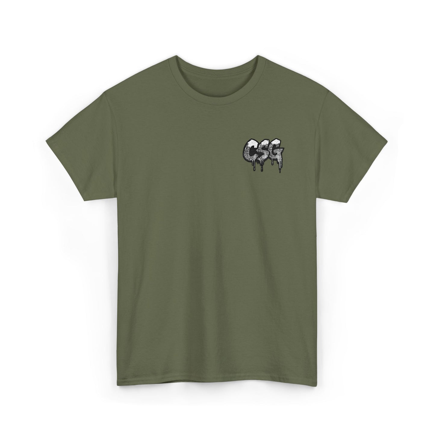 CSG Drippy Embroidered Tee