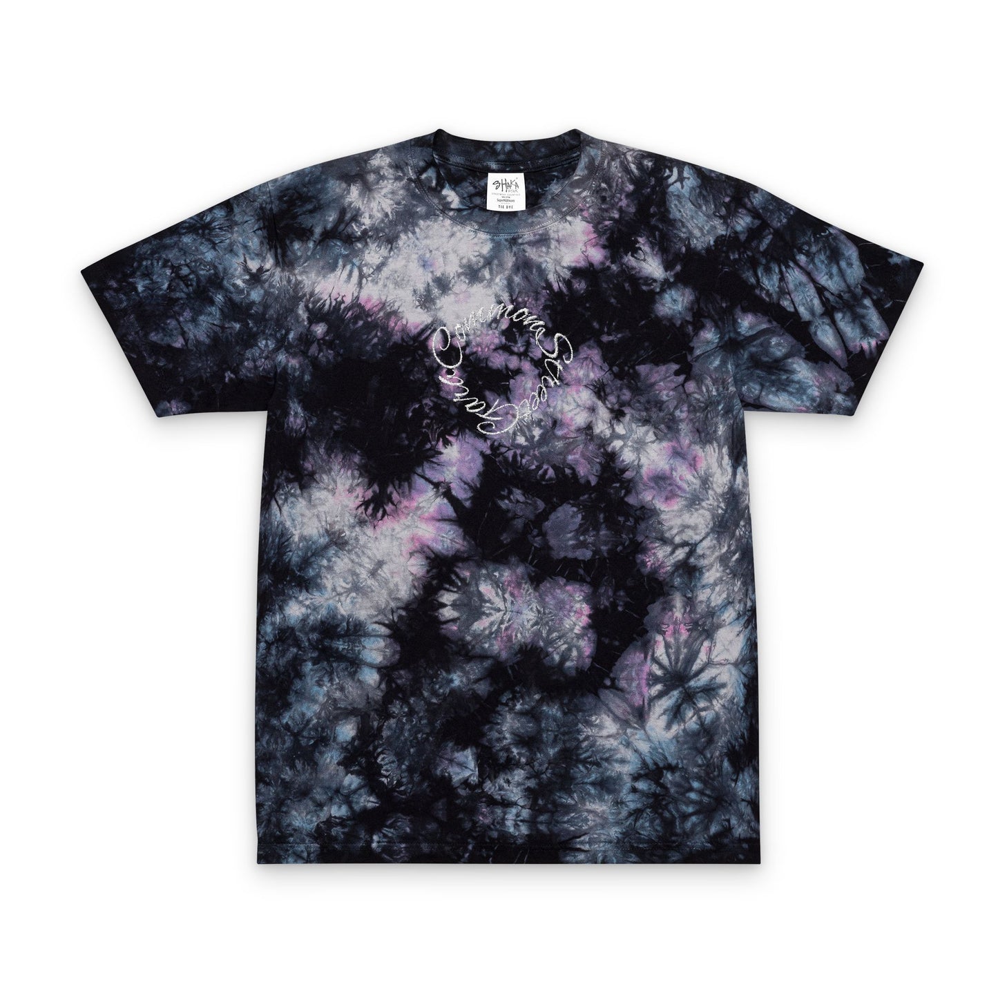 Common Street Garb Premium Embroidered Tie-Dye Tee