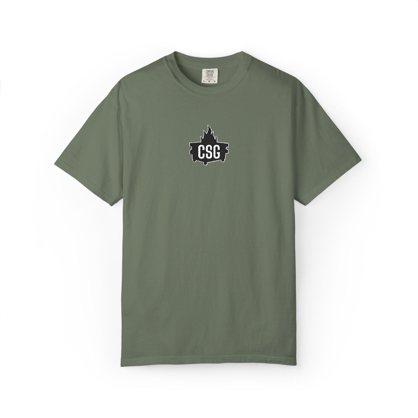 Dumpster Fire Embroidered Tee