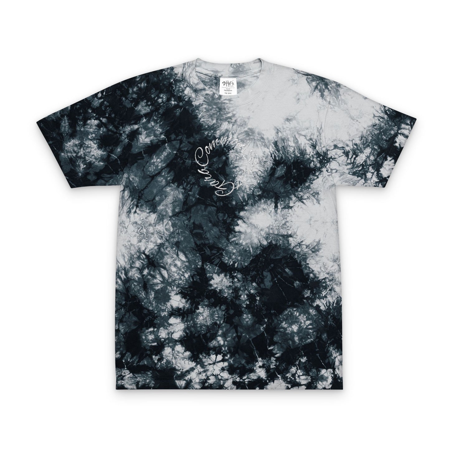 Common Street Garb Premium Embroidered Tie-Dye Tee