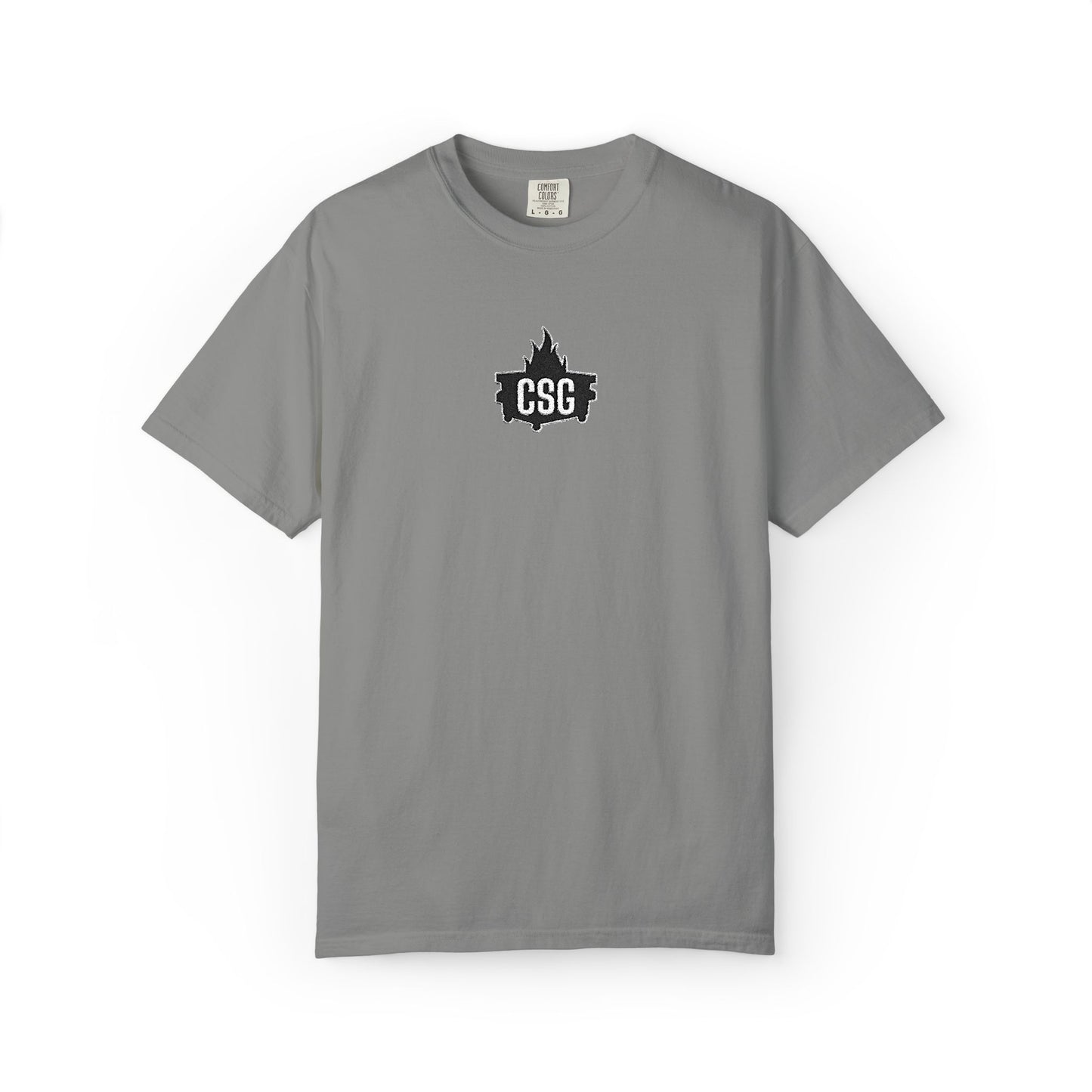 Dumpster Fire Embroidered Tee