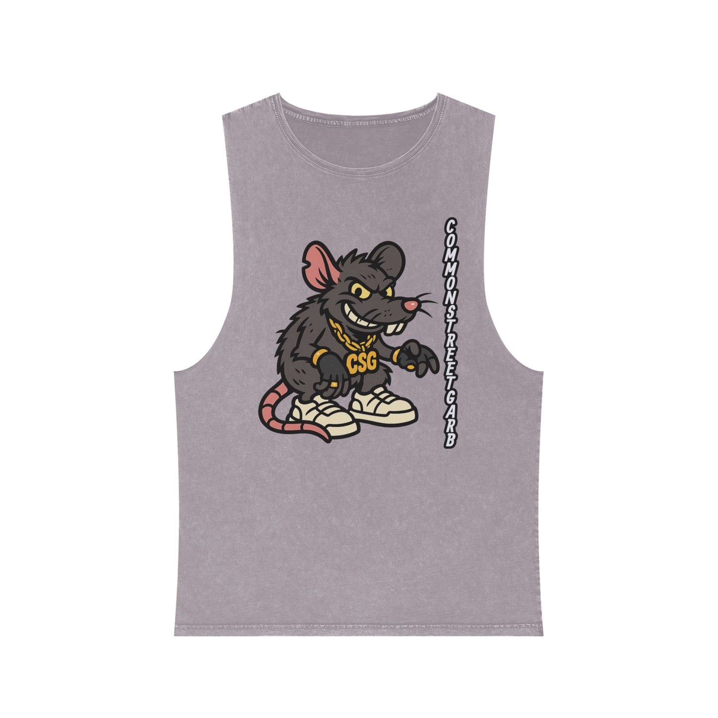 Street Rat Premium Stonewash Tank