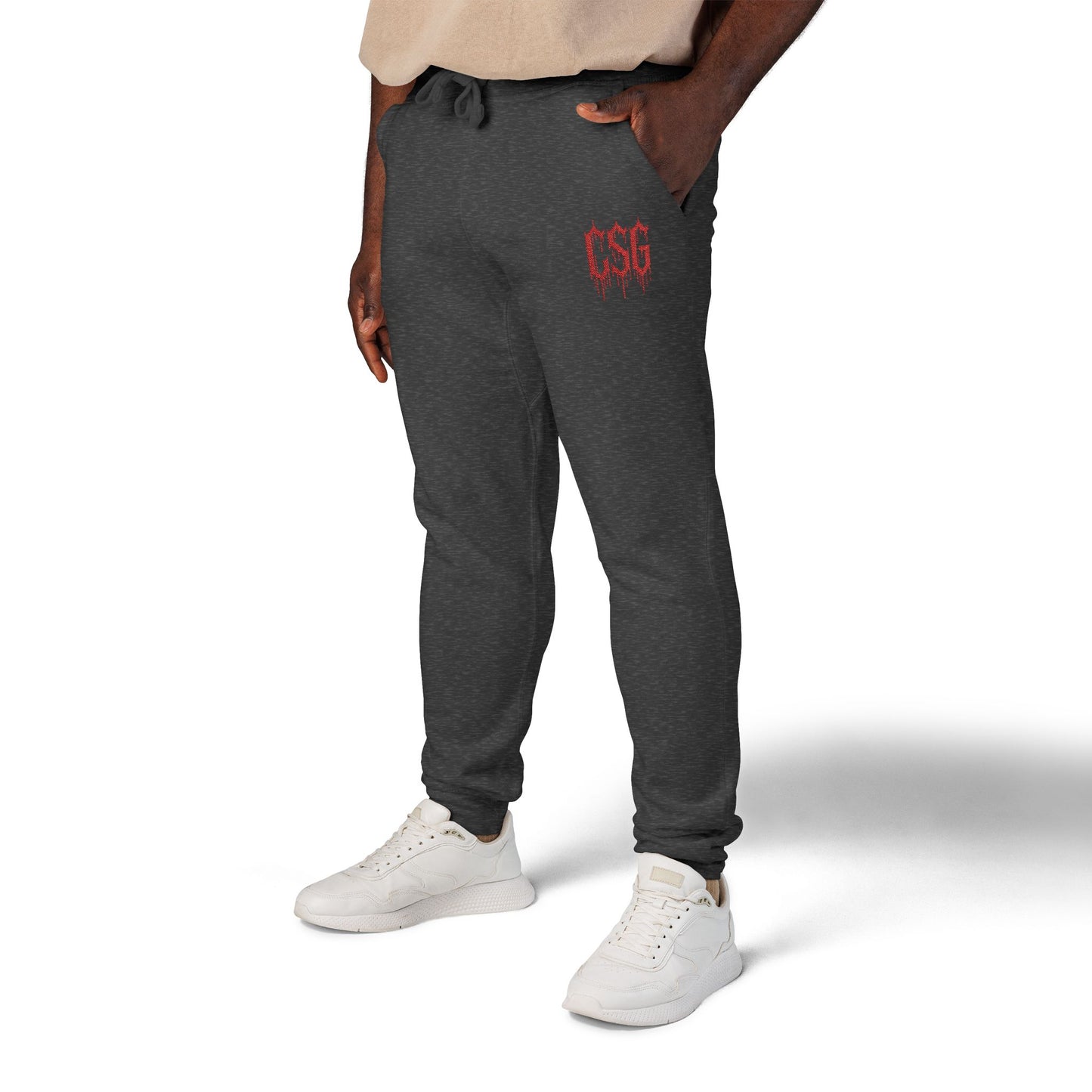 Drip Premium Embroidered Fleece Sweatpants