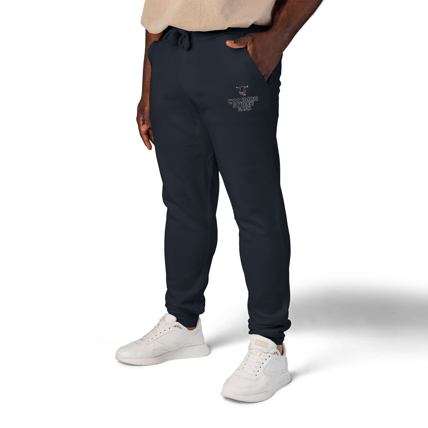 Common Street Garb Premium Embroidered Fleece Sweatpants