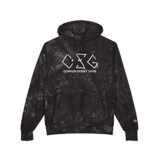 Tag Premium Embroidered Tie-Dye Hoodie