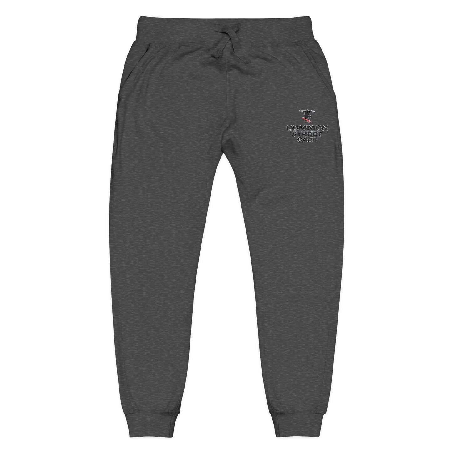 Common Street Garb Premium Embroidered Fleece Sweatpants
