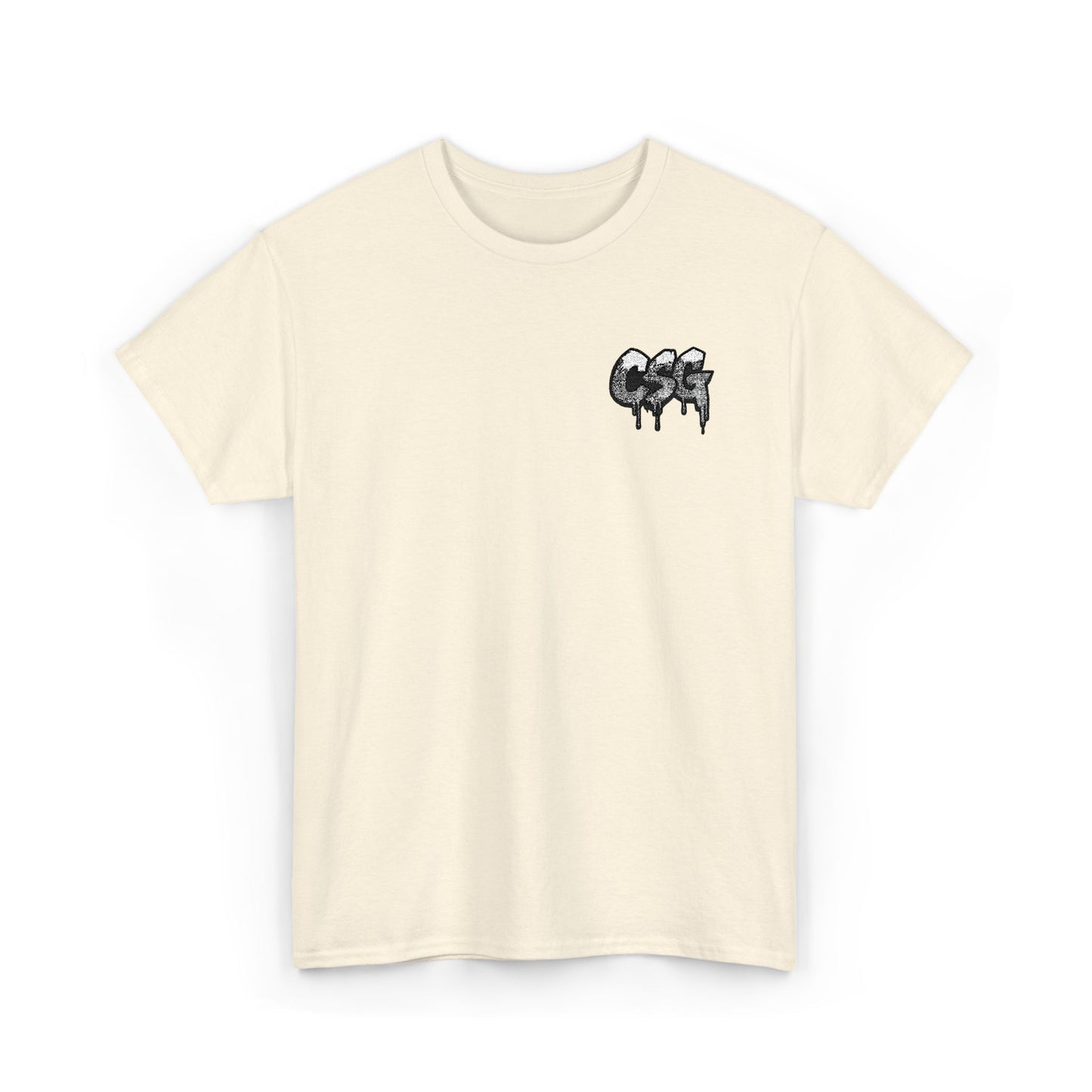 CSG Drippy Embroidered Tee