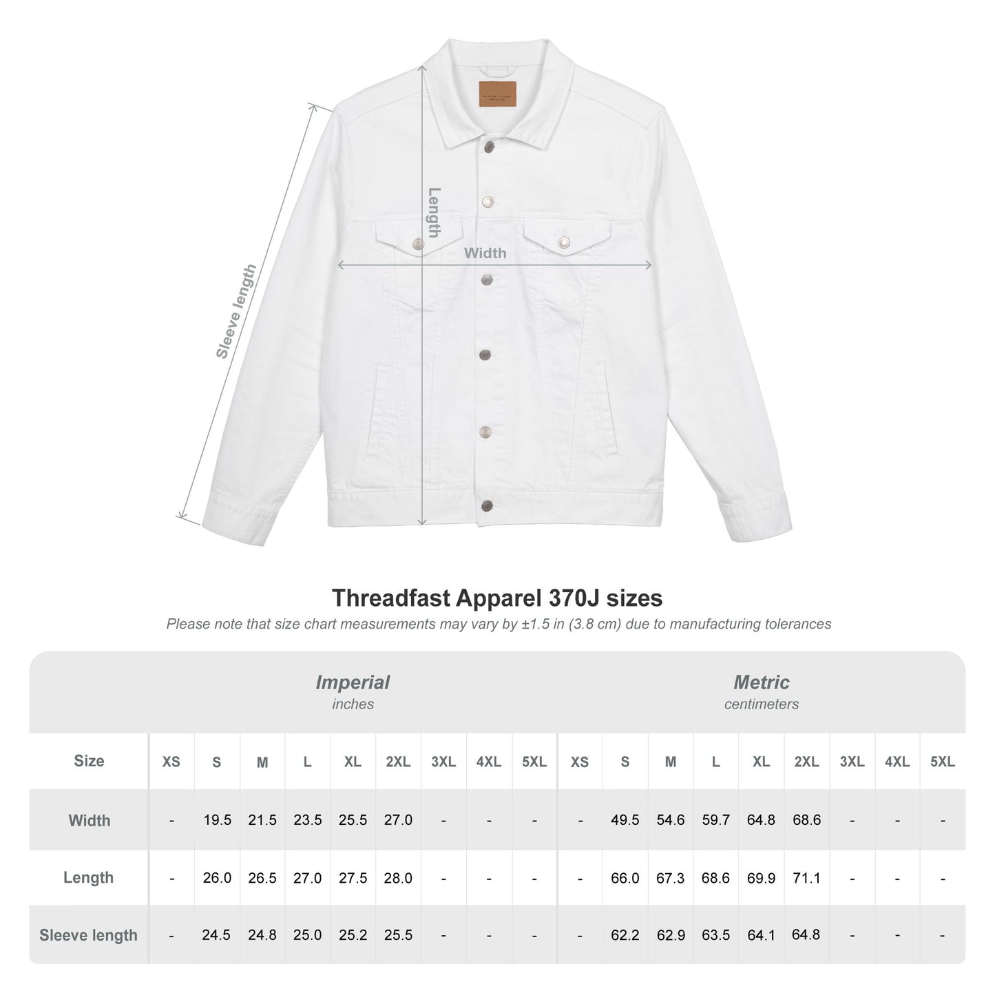 CSG Premium Embroidered Denim Jacket